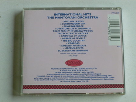 The Mantovani Orchestra - International Hits