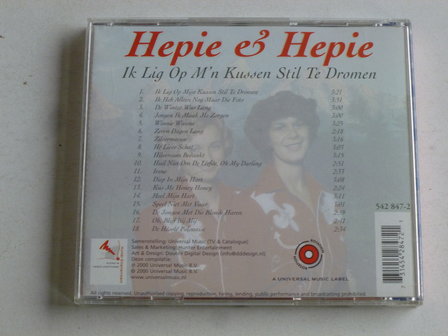 Hepie &amp; Hepie - Ik lig op m&#039;n kussen stil te dromen