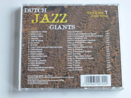 Gipsy Swing - Dutch Jazz Giants volume 7