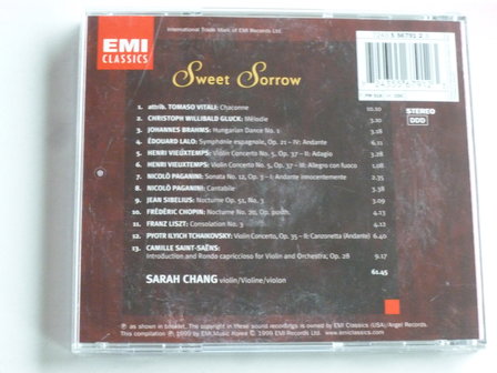 Sarah Chang - Sweet Sorrow