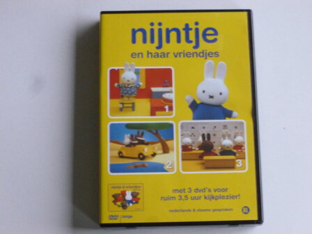 Nijntje en haar Vriendjes (3 DVD) Nederlands &amp; Vlaams gesproken