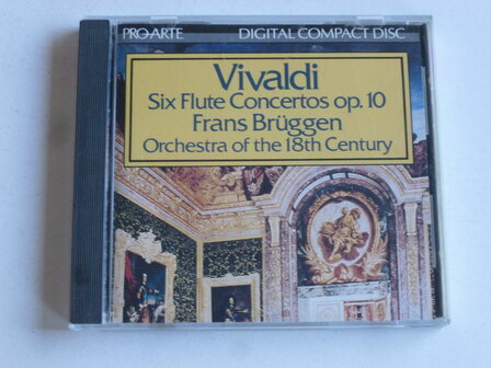 Vivaldi - Six Flute Concertos / Frans Br&uuml;ggen