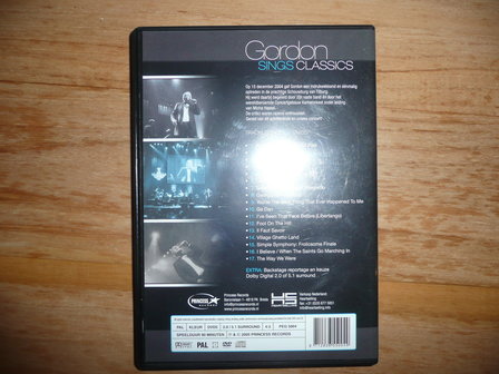 Gordon Sings Classics - CD+DVD