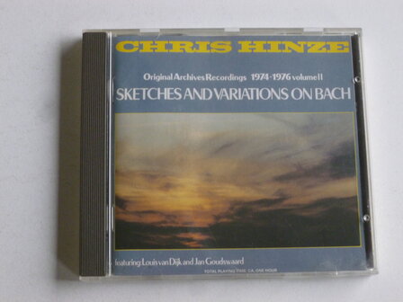 Chris Hinze - Sketches and Variations on Bach / volume II