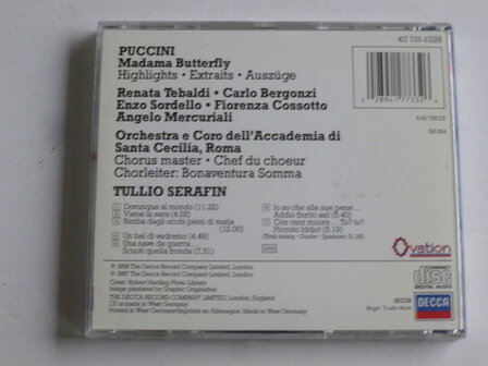 Puccini - Madama Butterfly / Tebaldi, Tullio Serafin