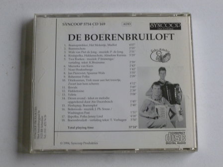 De Boerenbruiloft - Nederlandse Volksmuziek / Gebr. Kikstra (syncoop)