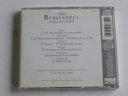 The Rubinstein Collection - works by Ravel, Poulenc, Faure, Chabrier