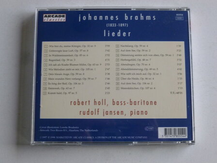 Brahms - Lieder / Robert Holl, Rudolf Jansen