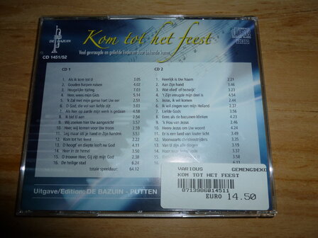 Kom tot het feest - 2 CD