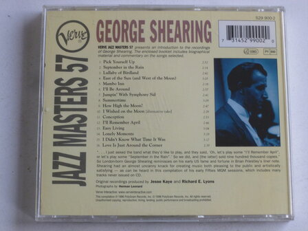 George Shearing - Jazz Masters 57