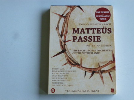 Bach - Matte&uuml;s Passie / The Bach Choir &amp; Orchestra , Leusink (2 DVD)