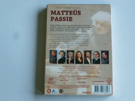 Bach - Matte&uuml;s Passie / The Bach Choir &amp; Orchestra , Leusink (2 DVD)