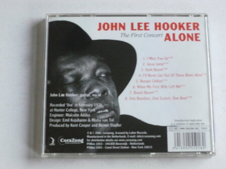 John Lee Hooker - Alone / The first concert