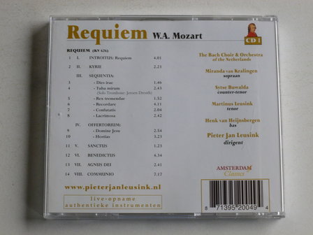 Mozart - Requiem / Pieter Jan Leusink (2 CD)