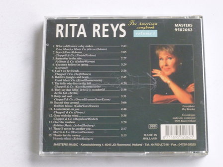 Rita Reys - The American Songbook volume 1