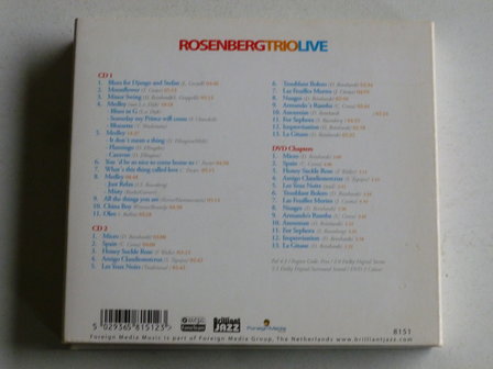 Rosenberg Trio - Live (2 CD + DVD)