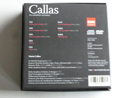 Maria Callas - Callas / Klassieke Iconen (5CD + 3 DVD)