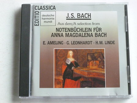 J.S.Bach - Notenbuchlein fur Anna Magdalena Bach / E. Ameling