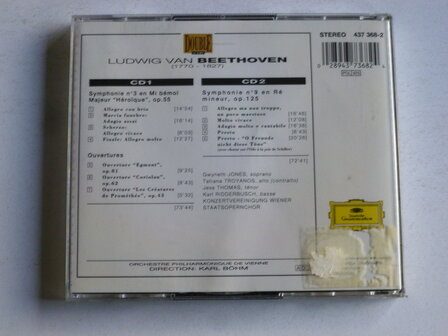 Beethoven - Symphonie 3 &amp; 9 / Karl B&ouml;hm (2 CD)