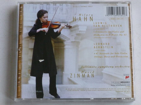 Beethoven - Violin Concerto / Hilary Hayn, David Zinman