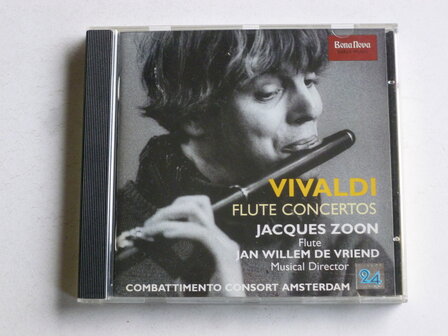 Vivaldi - Flute Concertos / Jacques Zoon -  J.W. de Vriend, Combattimento Consort Amsterdam 1997