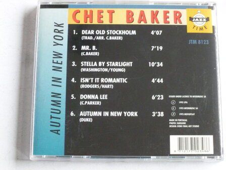 Chet Baker - Autumn in New York