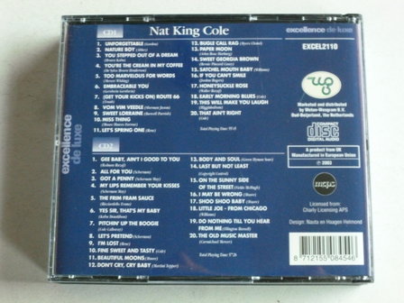 Nat King Cole - 40 of his Greatest Hits (2 CD)