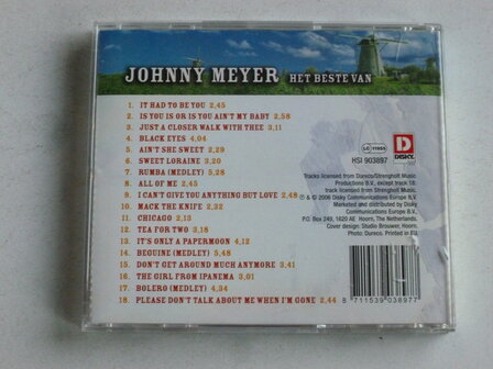 Johnny Meyer - Het beste van Johnny Meyer (disky)