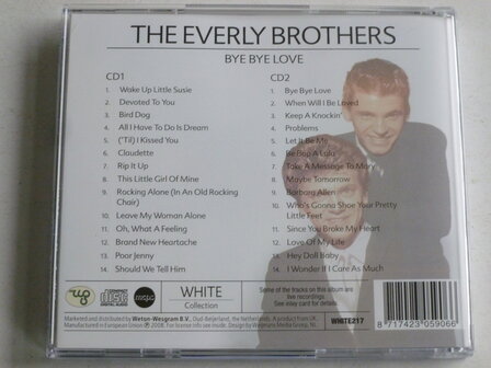 The Everly Brothers - Bye Bye Love (2 CD)