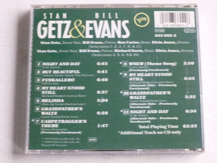 Stan Getz &amp; Bill Evans 