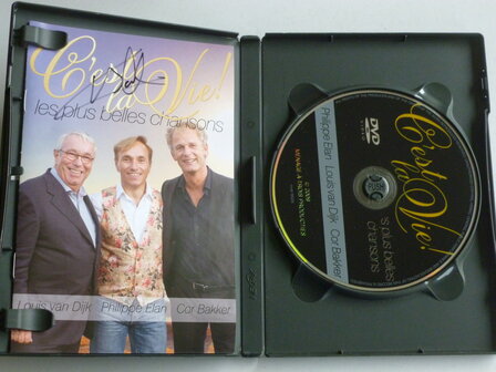 C&#039; est la Vie! - Les plus belles Chansons/ Louis van Dijk, P. Elan, Cor Bakker (DVD) gesigneerd