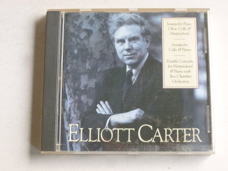 Elliott Carter - Sonata for Flute, Oboe, Cello &amp; Harpsichord / Paul Jacobs