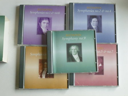 Beethoven - The Complete 9 Symphonies / de Burgos, Loughran, Pesek, Kegel (5 CD)