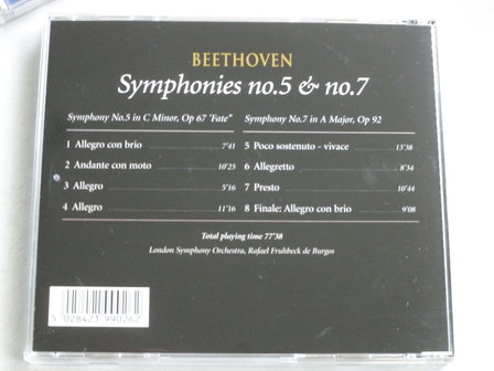 Beethoven - The Complete 9 Symphonies / de Burgos, Loughran, Pesek, Kegel (5 CD)