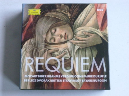 Requiem - Mozart, Biber, Brahms, Verdi, Puccini Faure, Berlioz, Durufle, Dvorak, Britten (10 CD)