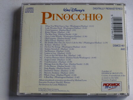 Walt Disney&#039;s Pinocchio - Soundtrack