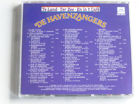 De Havenzangers - Te Land, Ter Zee en in&#039; t Cafe