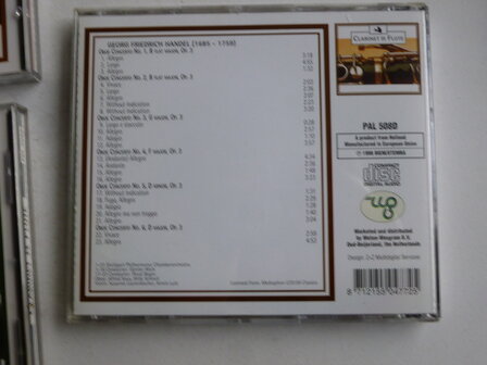 Chopin, Mozart, Handel &amp; Schubert - Clarinet &amp; Flute (5 CD)