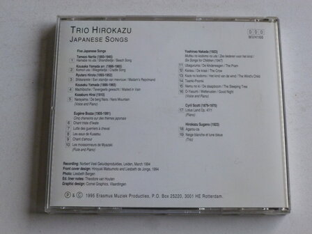 Trio Hirokazu - Japanese Songs