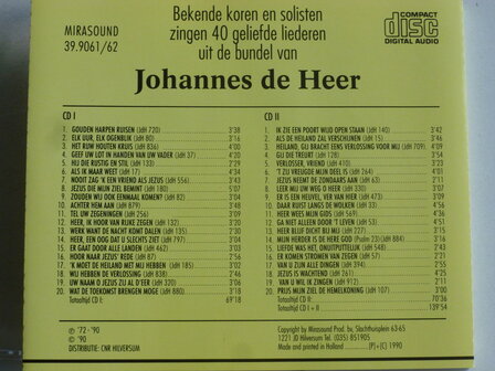 Er komen stromen van zegen - Zangbundel van Johannes de Heer (2 CD)