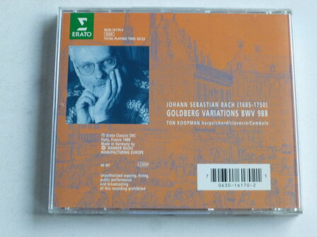 J.S. Bach - Goldberg Variations / Ton Koopman