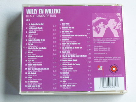 Willy en Willeke - Reisje langs de Rijn (2 CD)