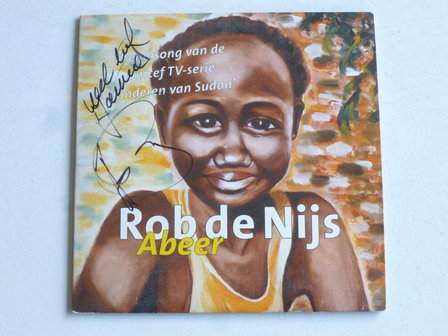 Rob de Nijs - Abeer ( CD Single) gesigneerd