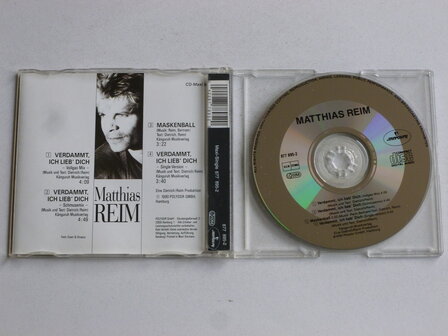 Matthais Reim - Verdammt ich lieb&#039; dich (CD Single)