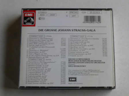 Die Grosse Johann Strauss Gala - Willi Boskovsky (3 CD)