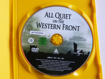 All Quiet on the Western Front (DVD) 1930