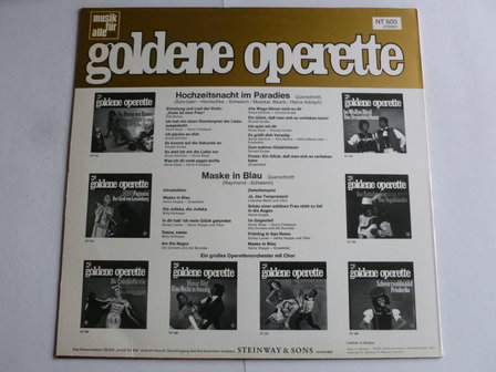 Goldene Operette - Hochzeitsnacht im Paradies (LP)