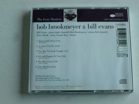 Bob Brookmeyer &amp; Bill Evans - The Ivory Hunters