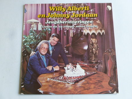 Willy Alberti en Johnny Jordaan - Jeugdherinneringen (LP)