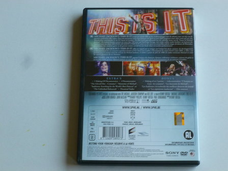 Michael Jackson&#039;s This is it (DVD)